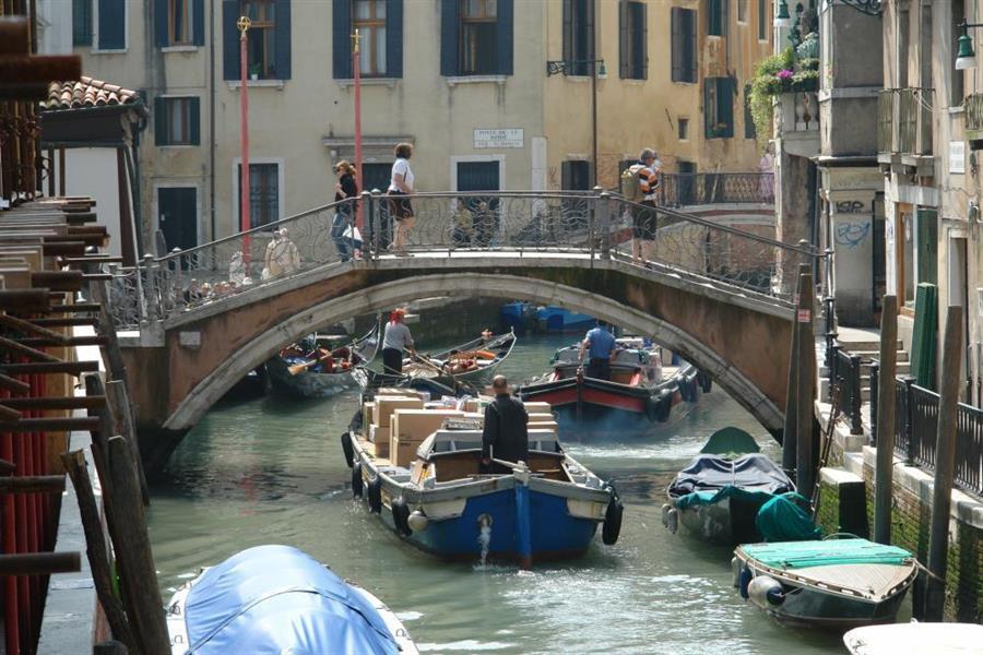 Venedig Boote Bild 3000