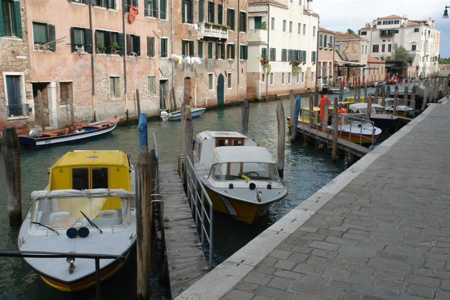 Venedig Boote Bild 6800