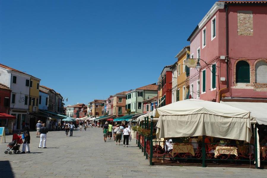 Venedig Burano Bild 800