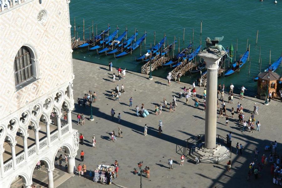 Venedig Campanile Ausblick Bild 10400
