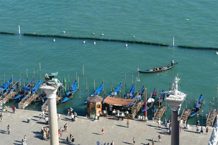 Venedig Campanile Ausblick Bild 10500