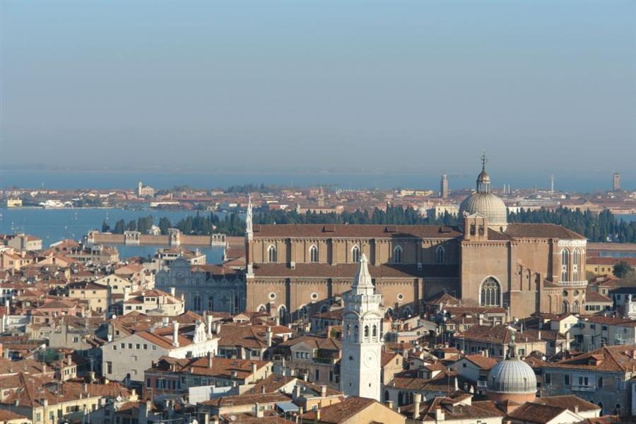Venedig Campanile Ausblick Bild 11400