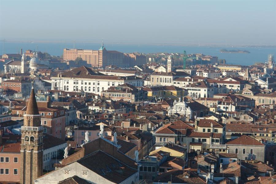Venedig Campanile Ausblick Bild 11900