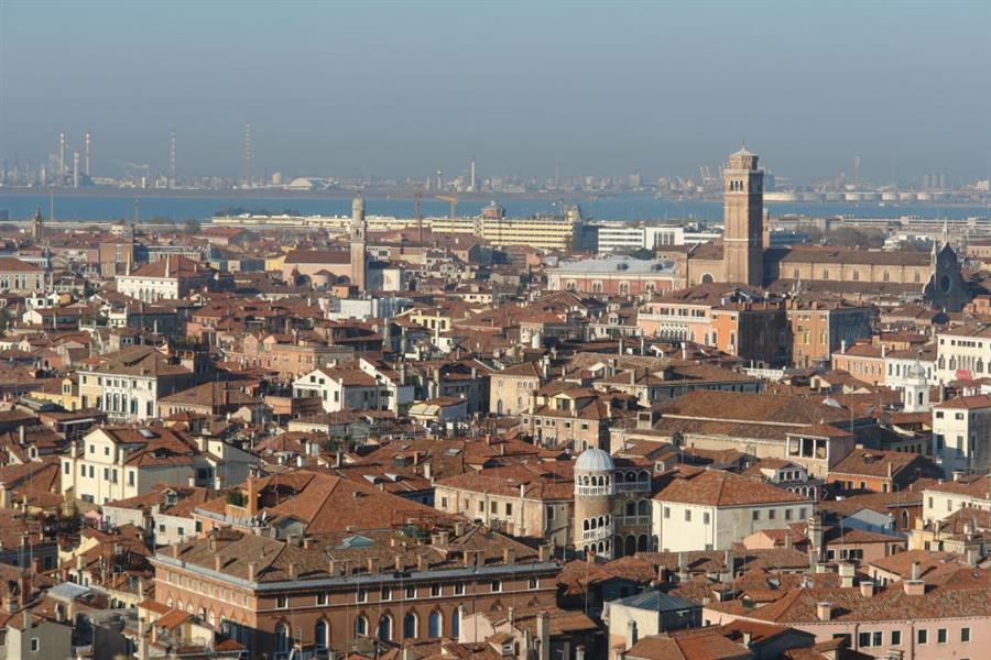 Venedig Campanile Ausblick Bild 12300