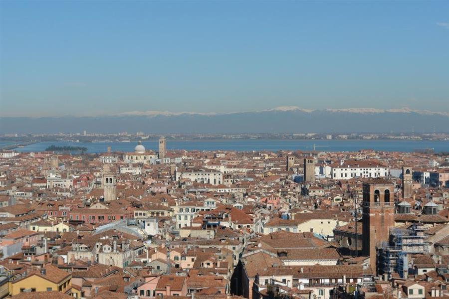 Venedig Campanile Ausblick Bild 2400