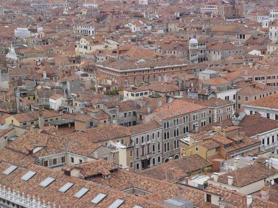 Venedig Campanile Ausblick Bild 2700