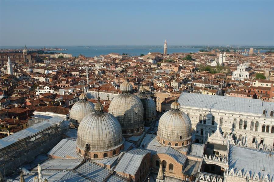 Venedig Campanile Ausblick Bild 2800