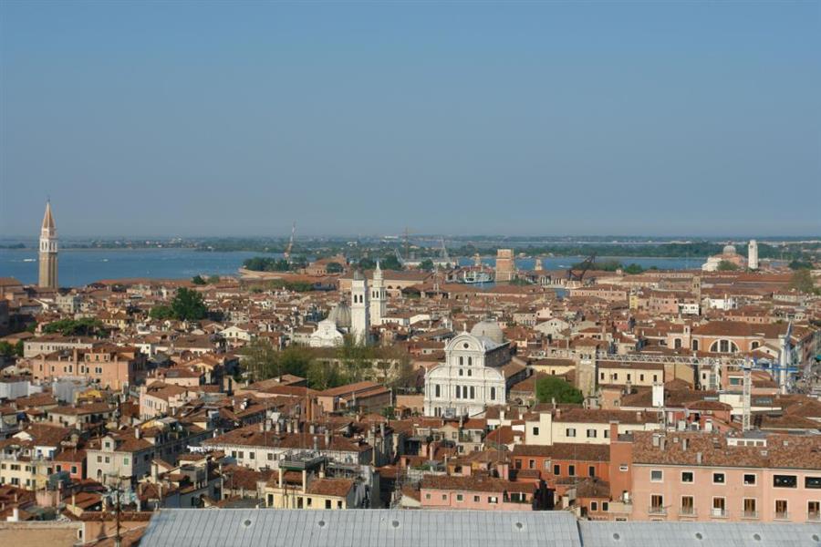 Venedig Campanile Ausblick Bild 3000