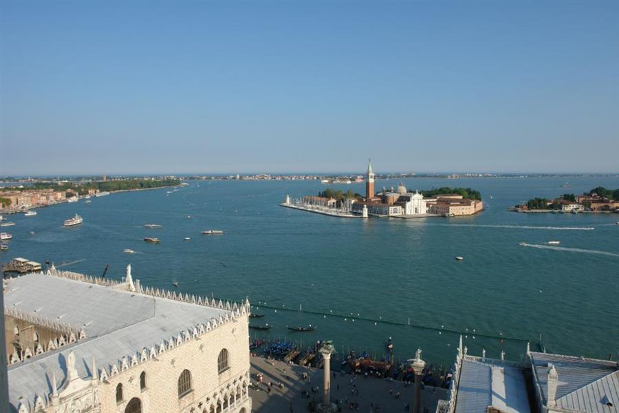 Venedig Campanile Ausblick Bild 3900