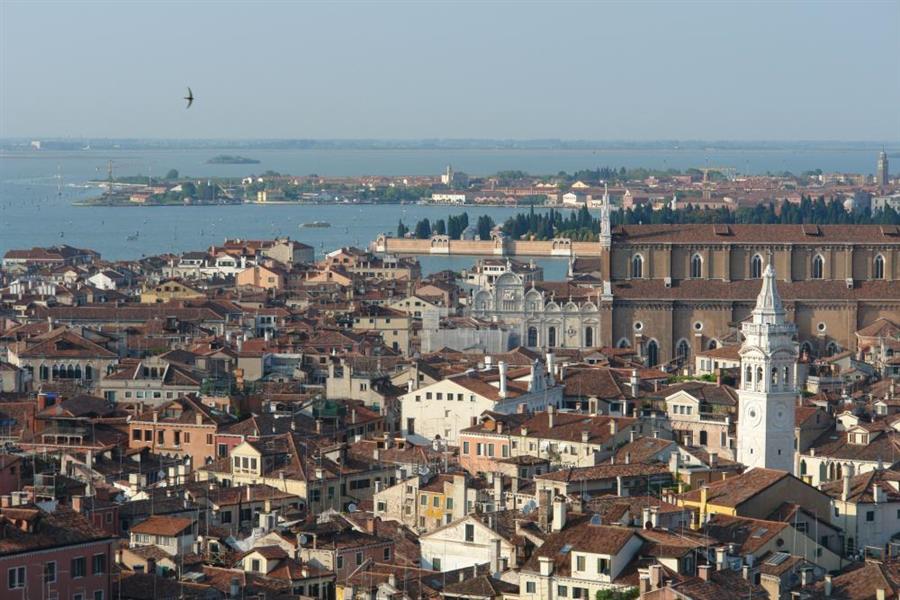Venedig Campanile Ausblick Bild 4900