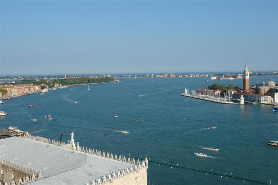 Venedig Campanile Ausblick Bild 5500