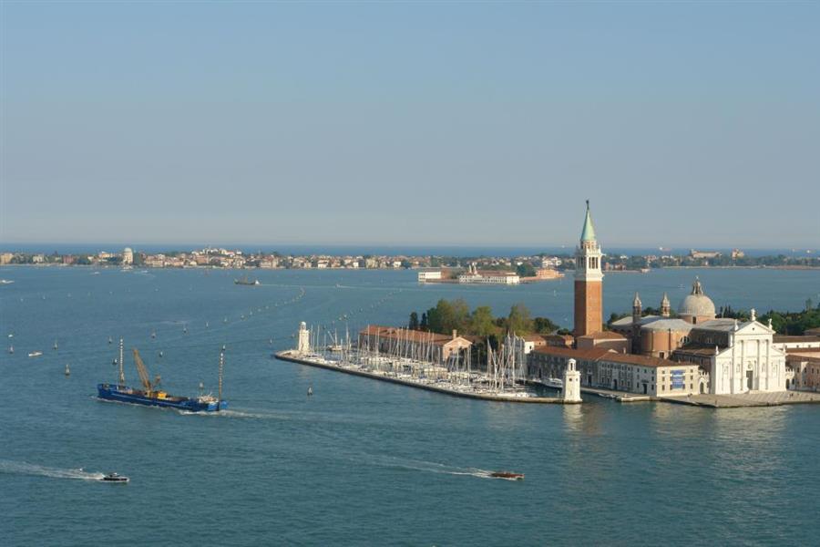Venedig Campanile Ausblick Bild 5900