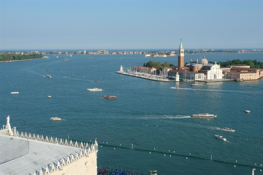 Venedig Campanile Ausblick Bild 7100