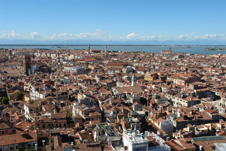 Venedig Campanile Ausblick Bild 7700