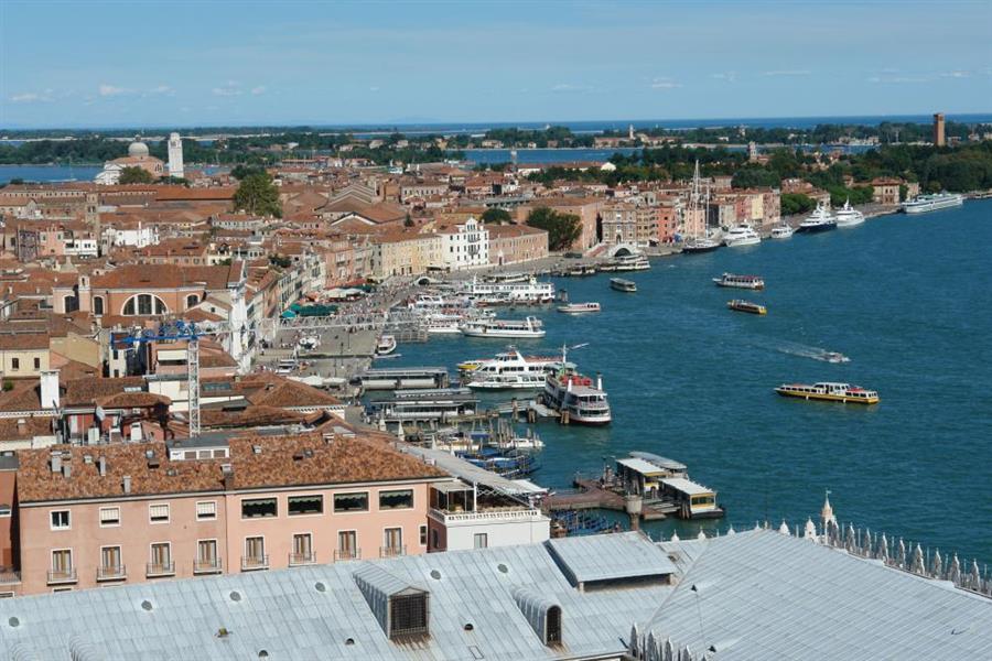 Venedig Campanile Ausblick Bild 8500
