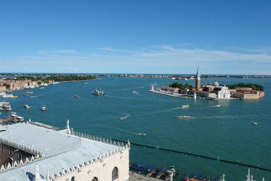 Venedig Campanile Ausblick Bild 9200