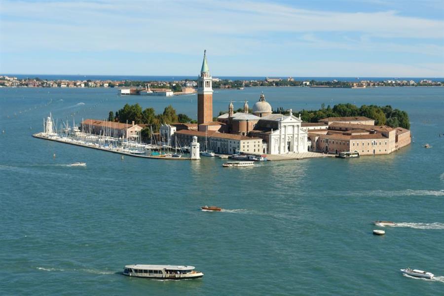 Venedig Campanile Ausblick Bild 9600