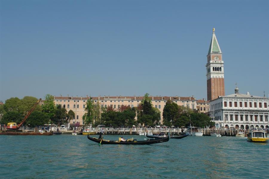 Venedig Campanile Bild 1900