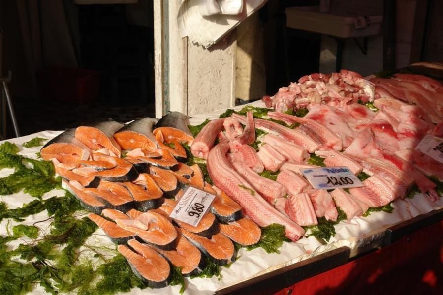 Venedig Fischmarkt Bild 400