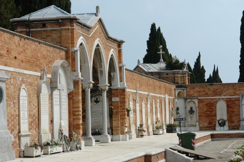 Venedig Friedhof Bild 2100