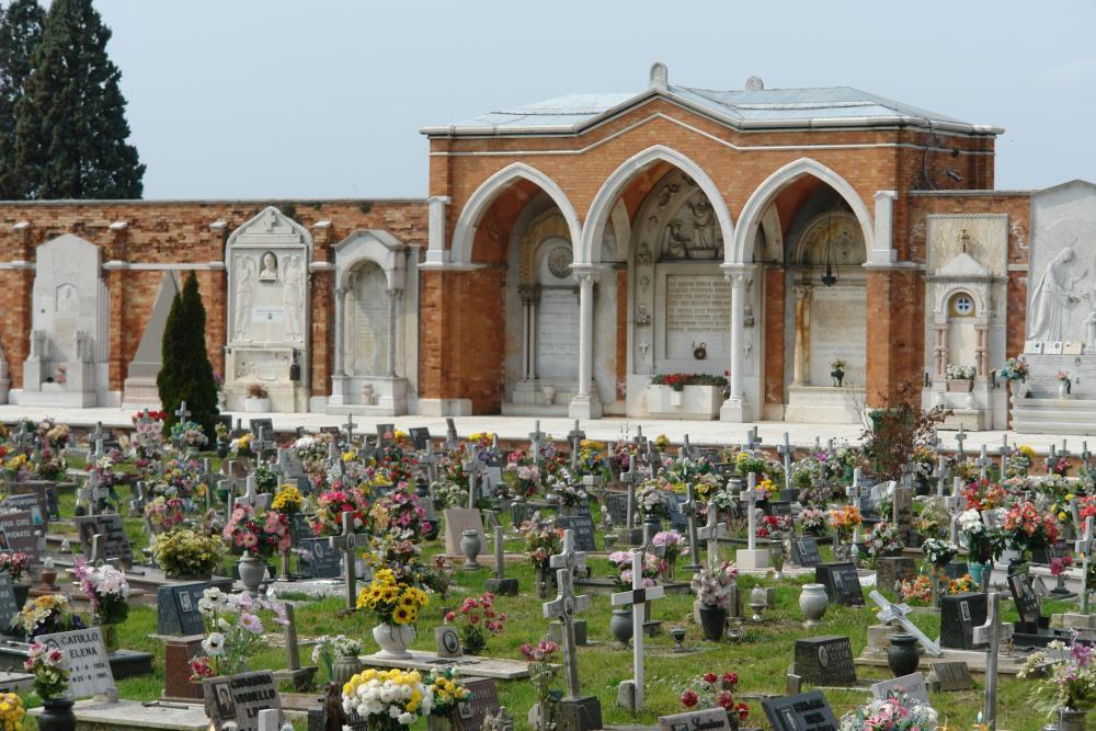 Venedig Friedhof Bild 2800