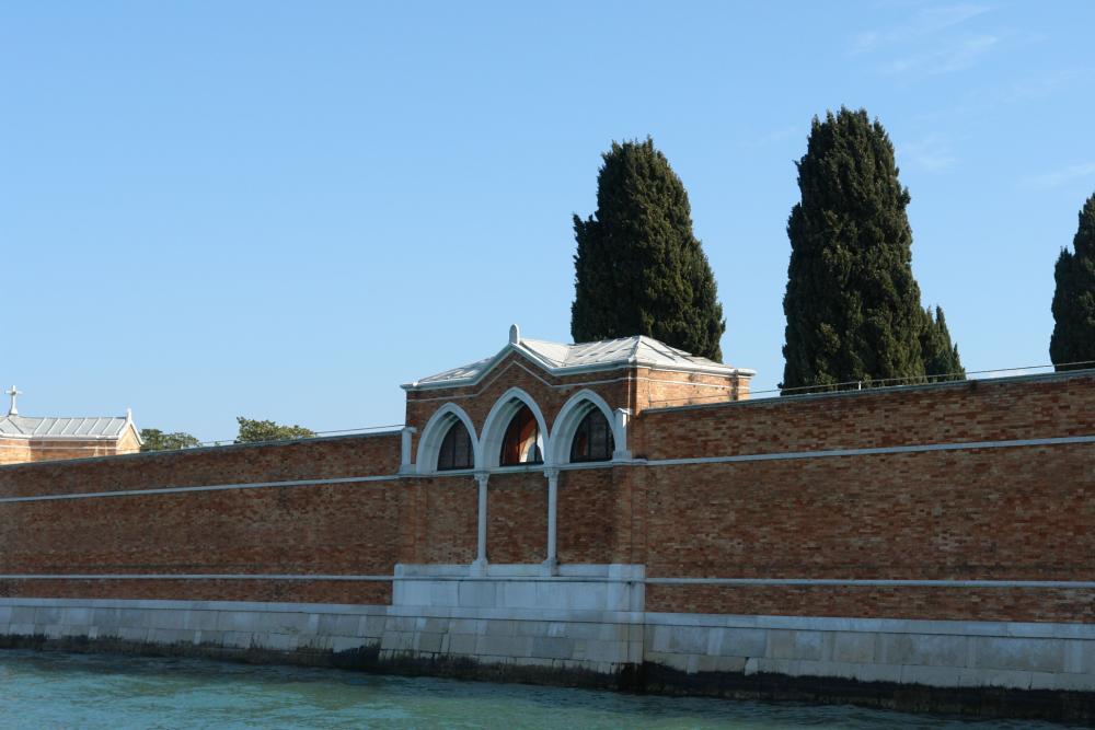Venedig Friedhof Bild 7200