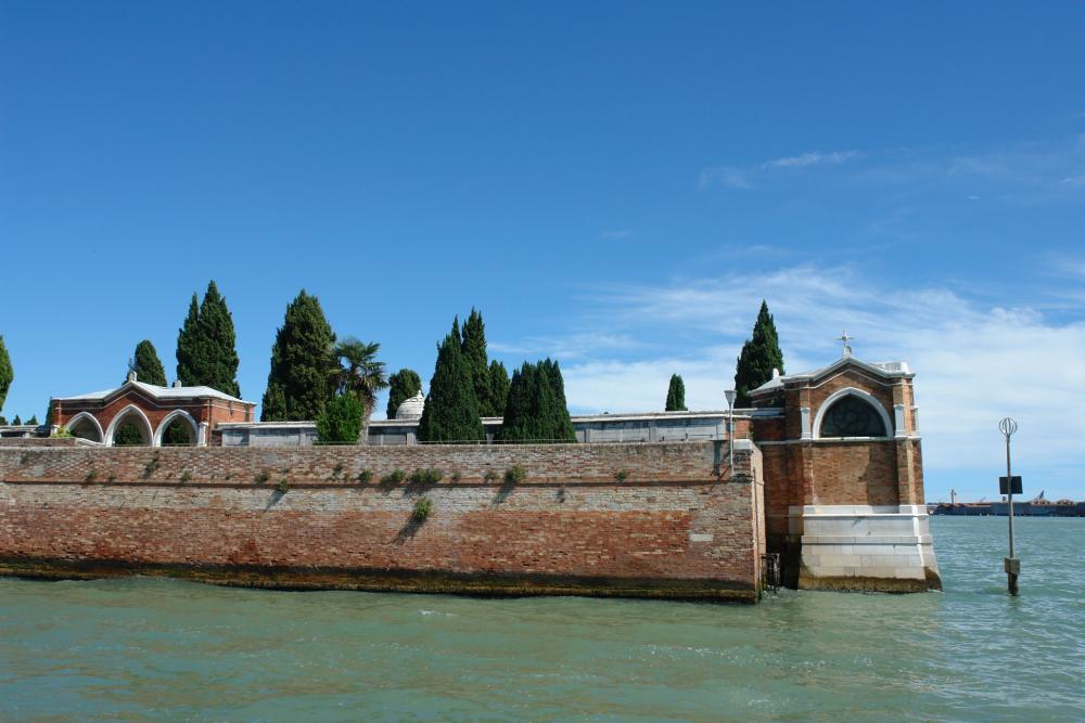 Venedig Friedhof Bild 7300