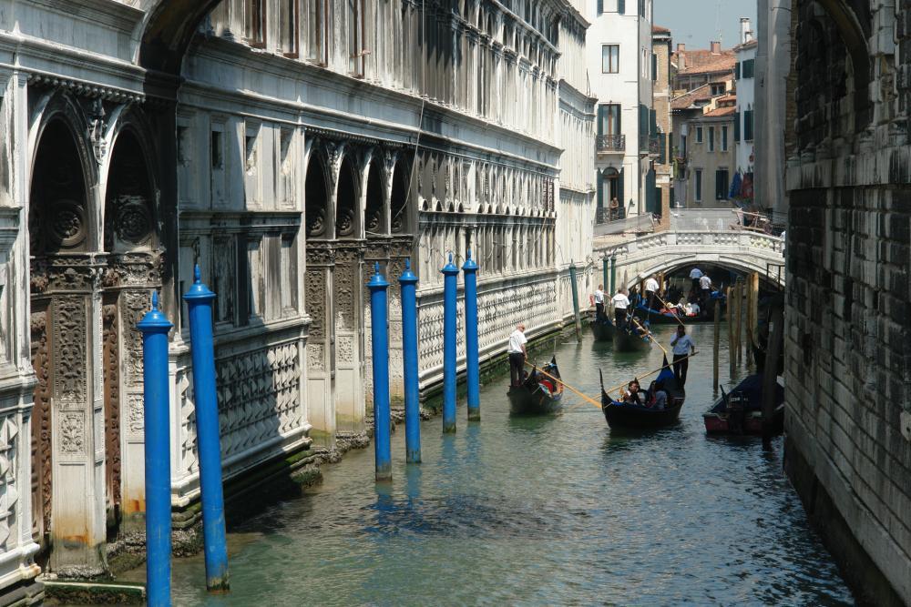 Venedig Gondel Bild 1400