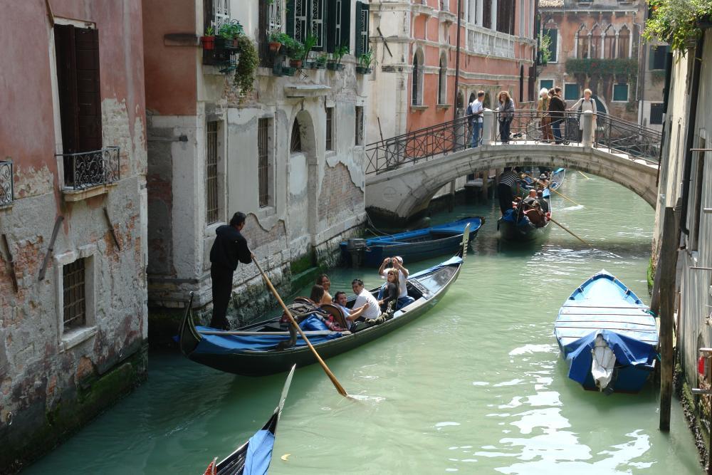 Venedig Gondel Bild 2800