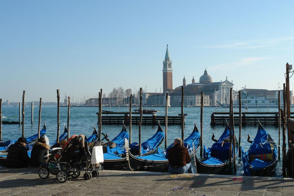 Venedig Gondel Bild 500