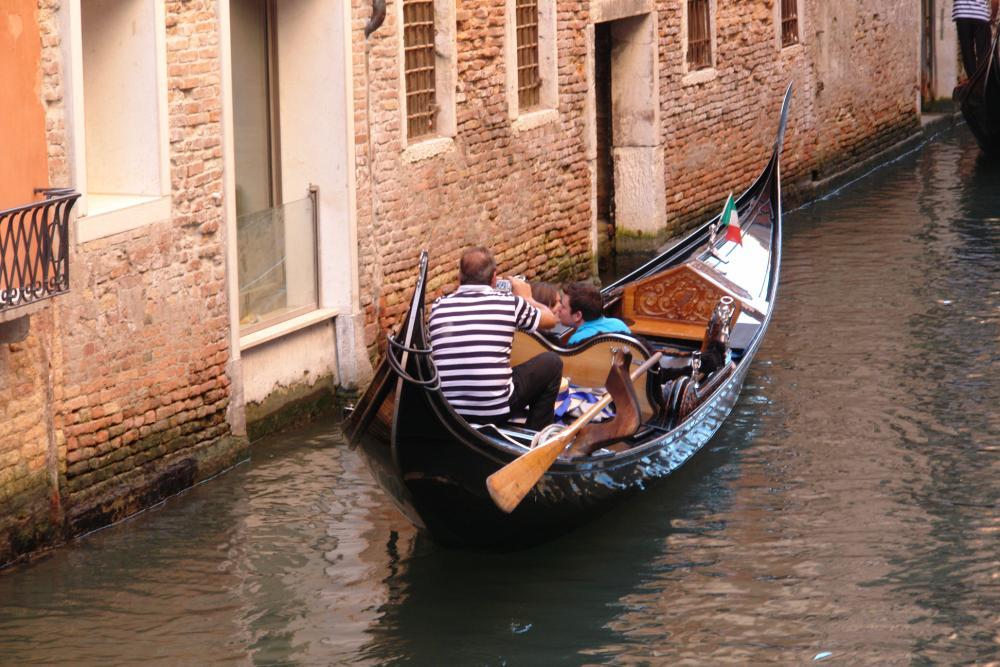 Venedig Gondel Bild 6200