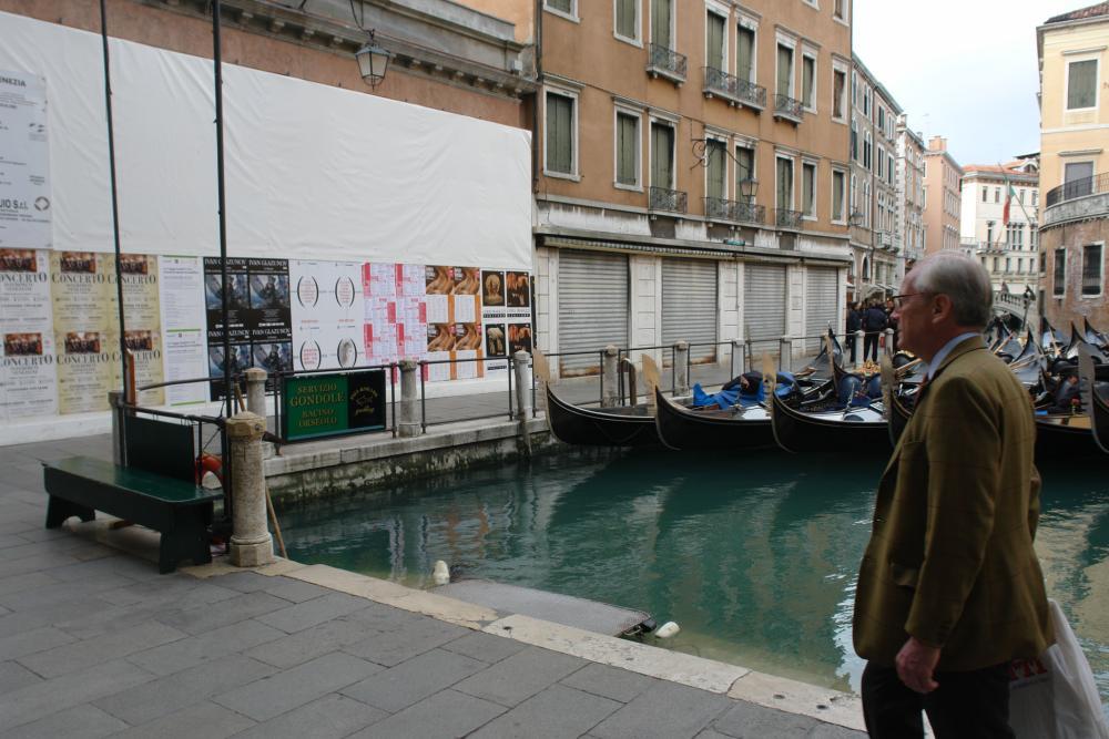 Venedig Gondel Bild 7700