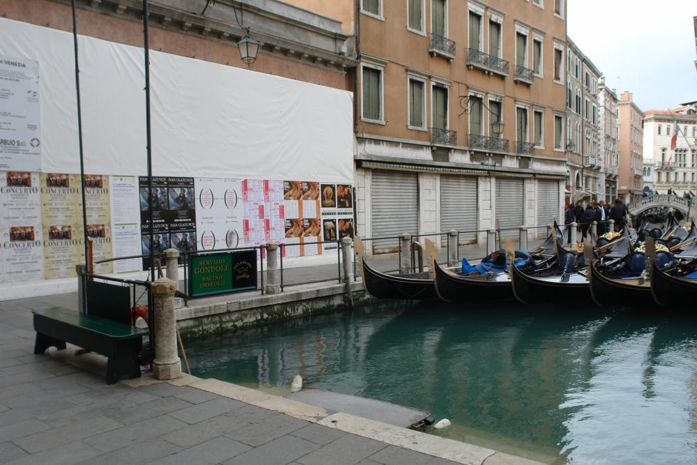Venedig Gondel Bild 7800