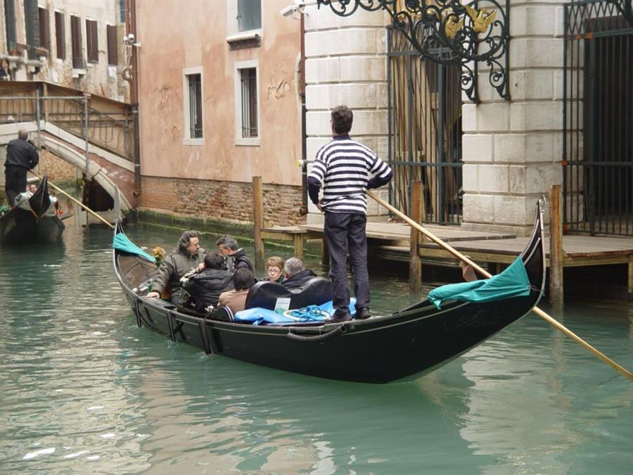 Venedig Gondel Bild 14300