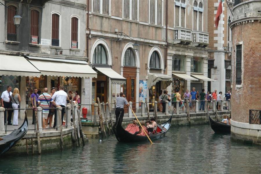 Venedig Gondel Route Bild 1500