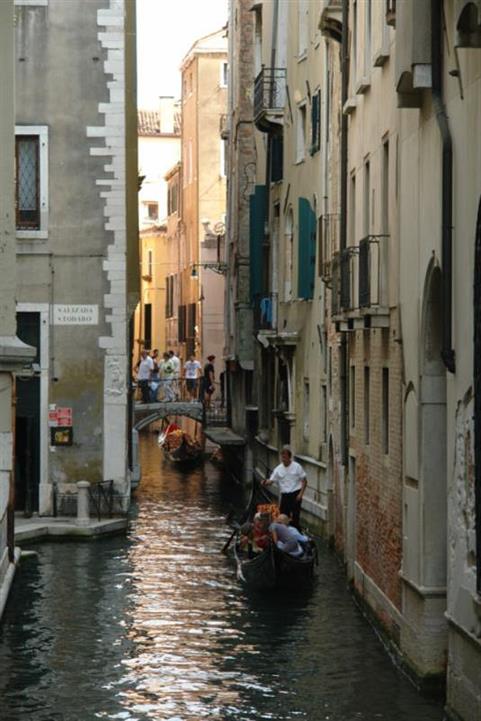 Venedig Gondel Route Bild 4800