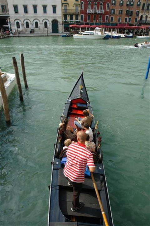 Venedig Gondel Route Bild 5000