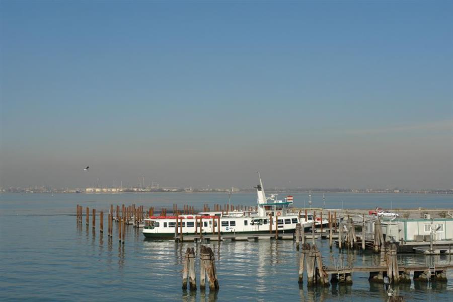 Venedig Hafen Bild 1900