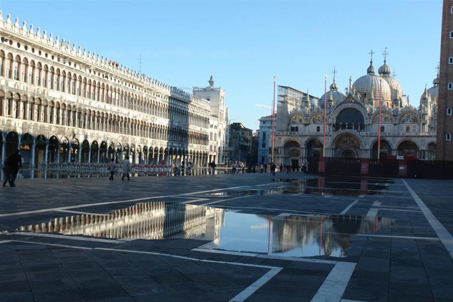 Venedig Hochwasser Bild 10200
