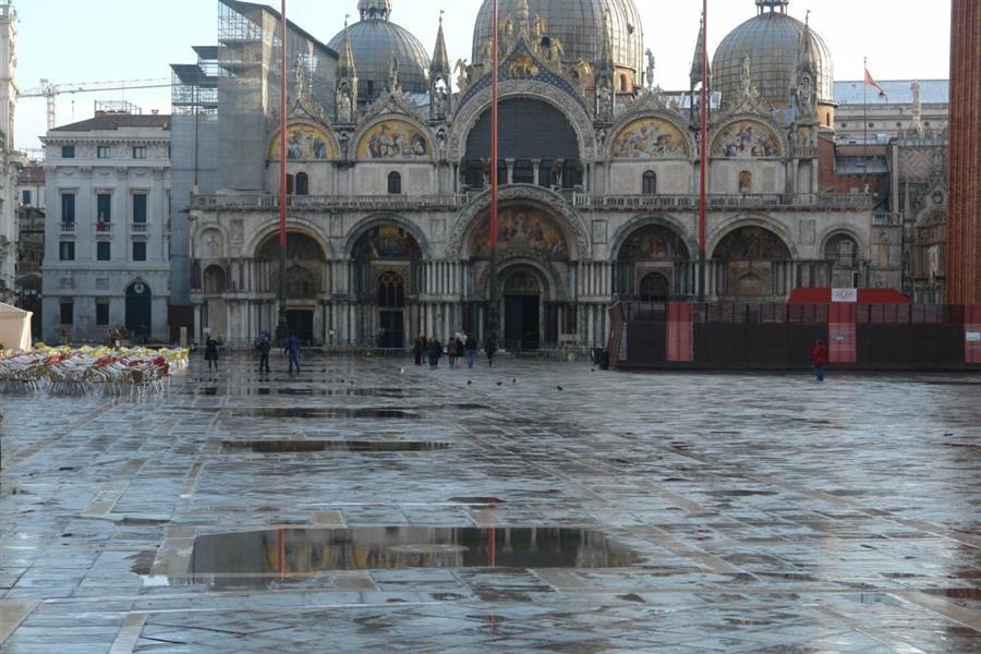 Venedig Hochwasser Bild 1400