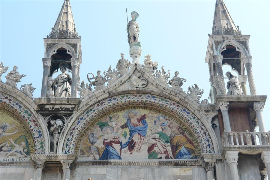Venedig Markuskirche Detail Bild 2500