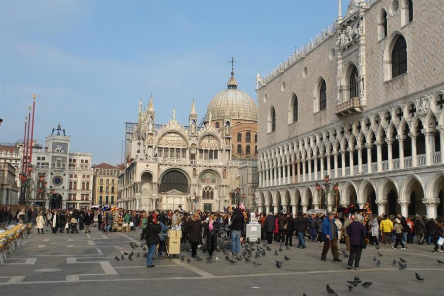 Venedig Piazzetta Bild 3800