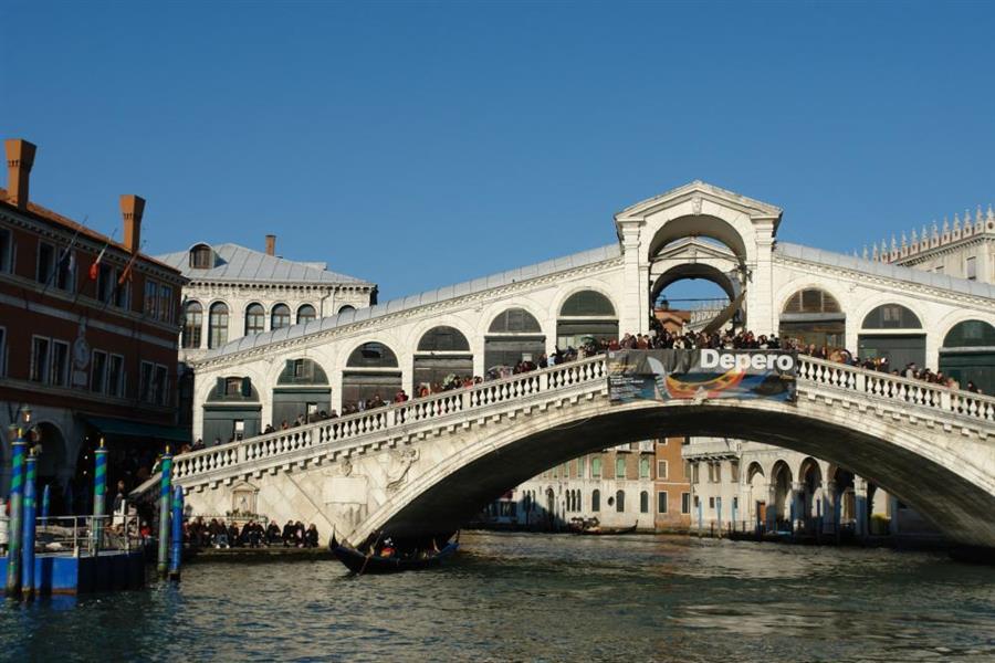 Venedig Rialto Bruecke Bild 7500