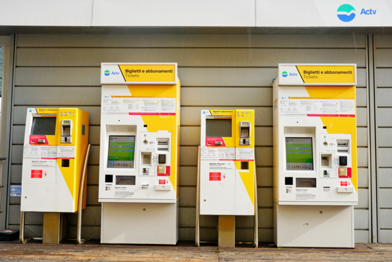 Venedig ACTV Ticket Automat