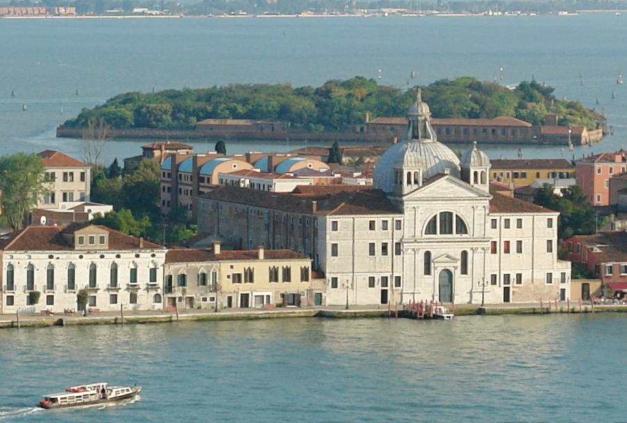 Le Zitelle am Canal Giudecca