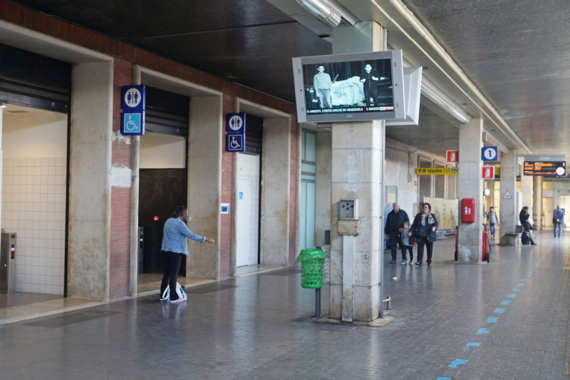 Bahnhofs Toiletten Venedig
