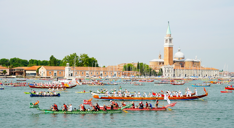 Die Vogalonga in Venedig