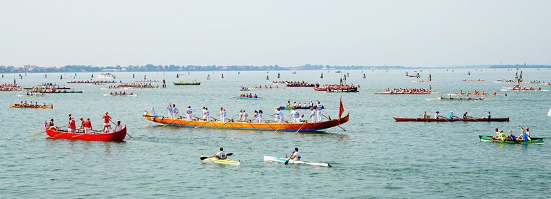 Die Vogalonga in Venedig