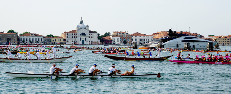 Die Vogalonga in Venedig