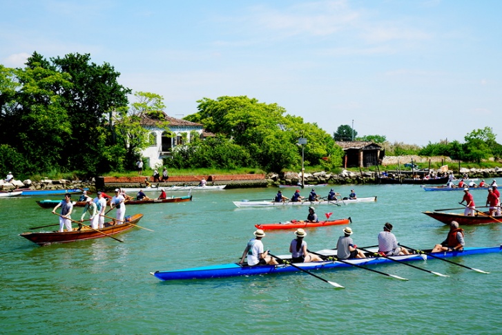Die Vogalonga in Venedig